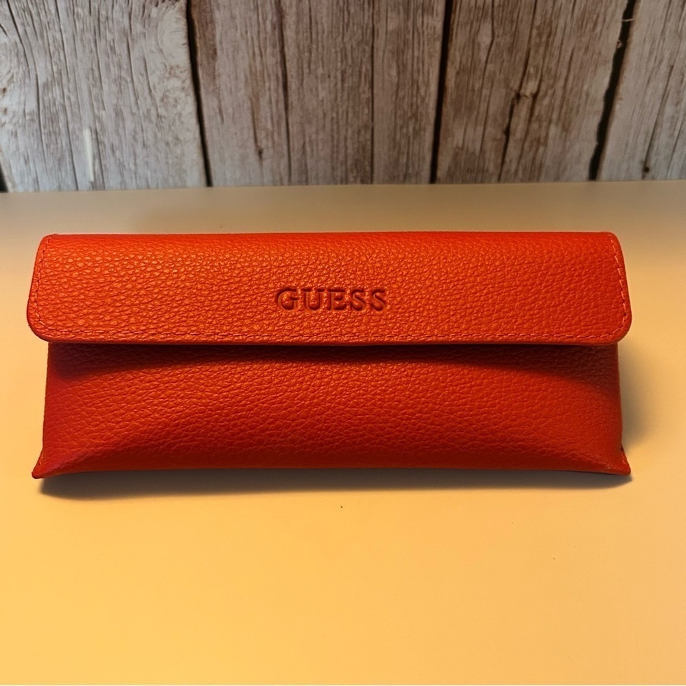 GUESS Red Sunglasses Case